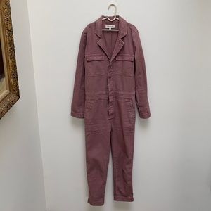 Madewell Pink Jumpsuit